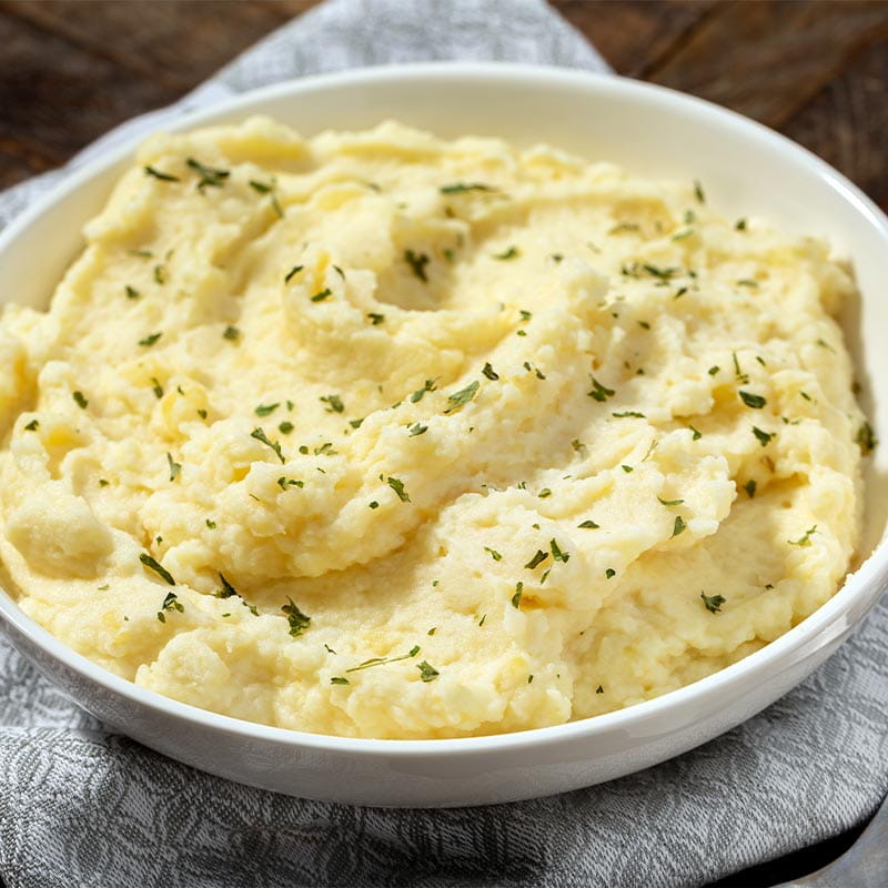 garlic mashed potatoes