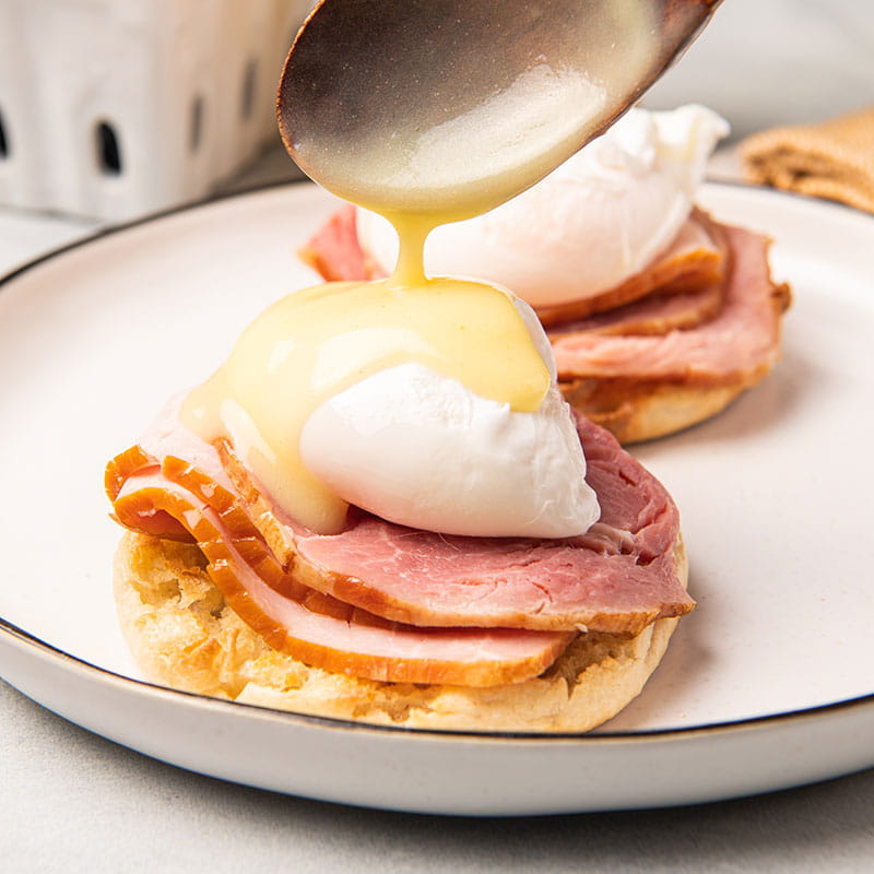 Easy Hollandaise Sauce for Eggs Benedict