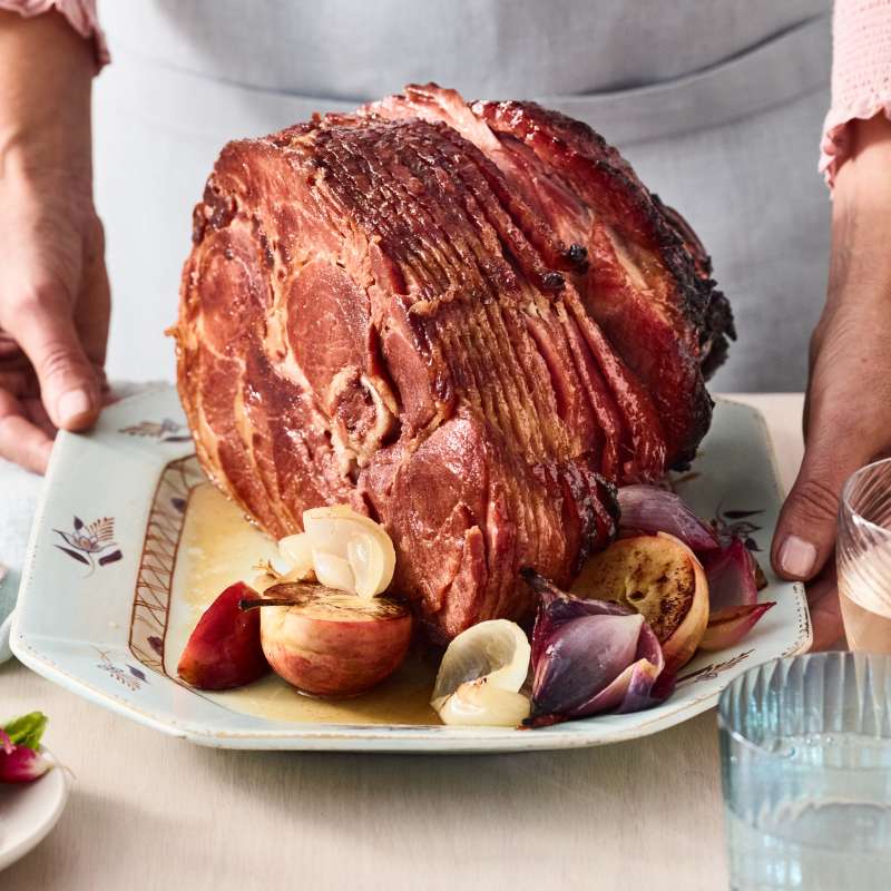 honey brown sugar glazed ham
