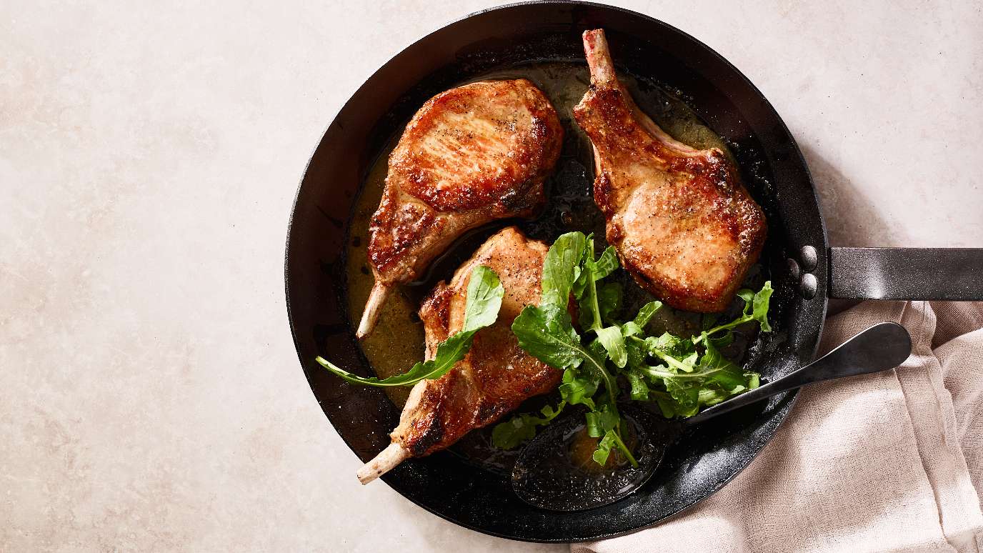 honey garlic pork chops